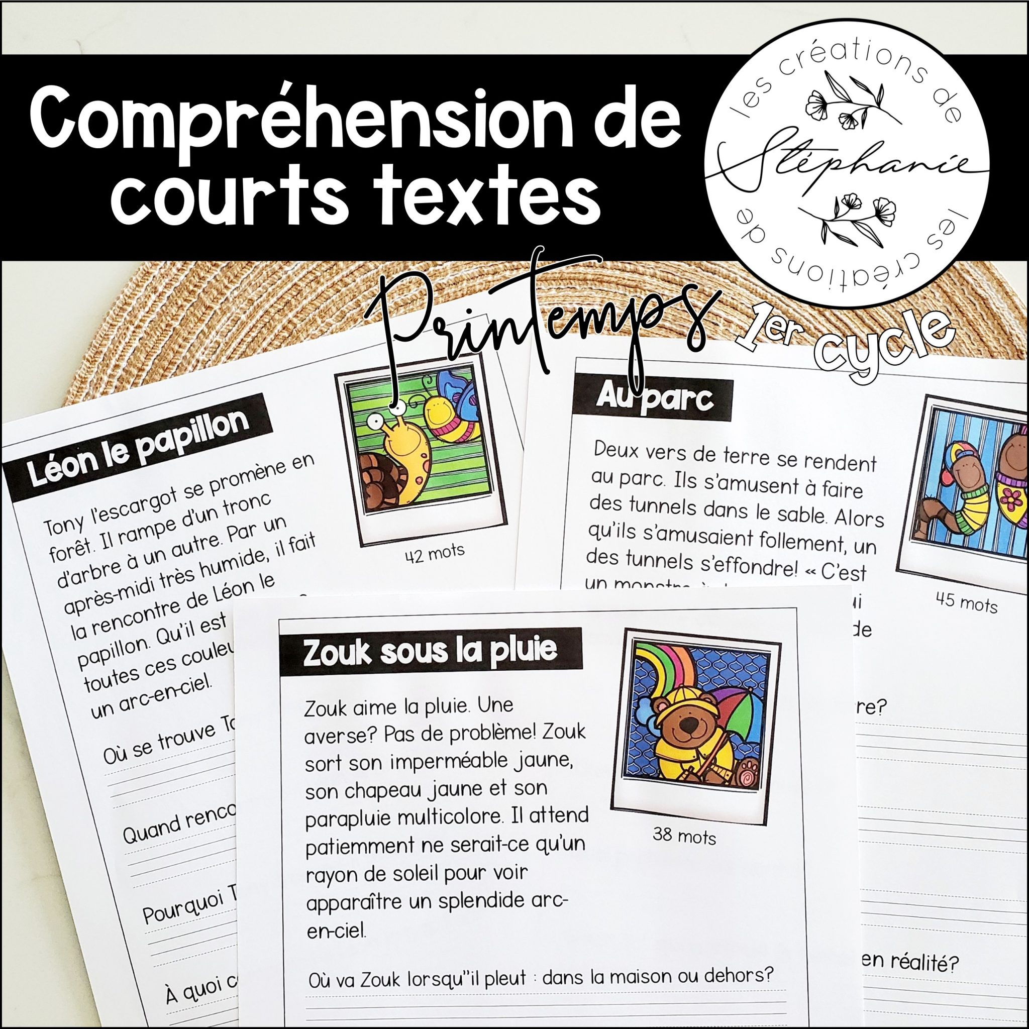 Compréhension de courts textes – Printemps