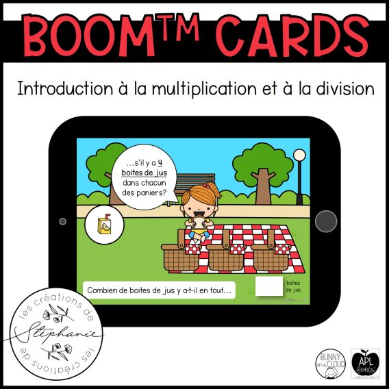 Cartes BOOM™ L'introduction à la multiplication et à la division
