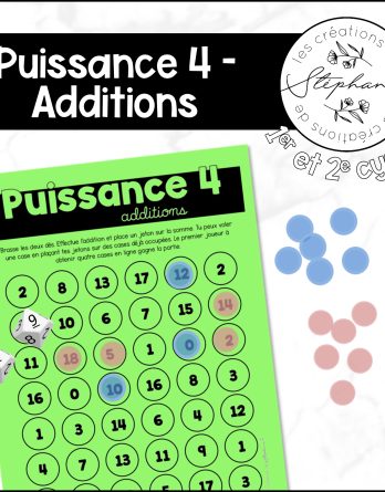 Jeu Puissance 4 - Additions