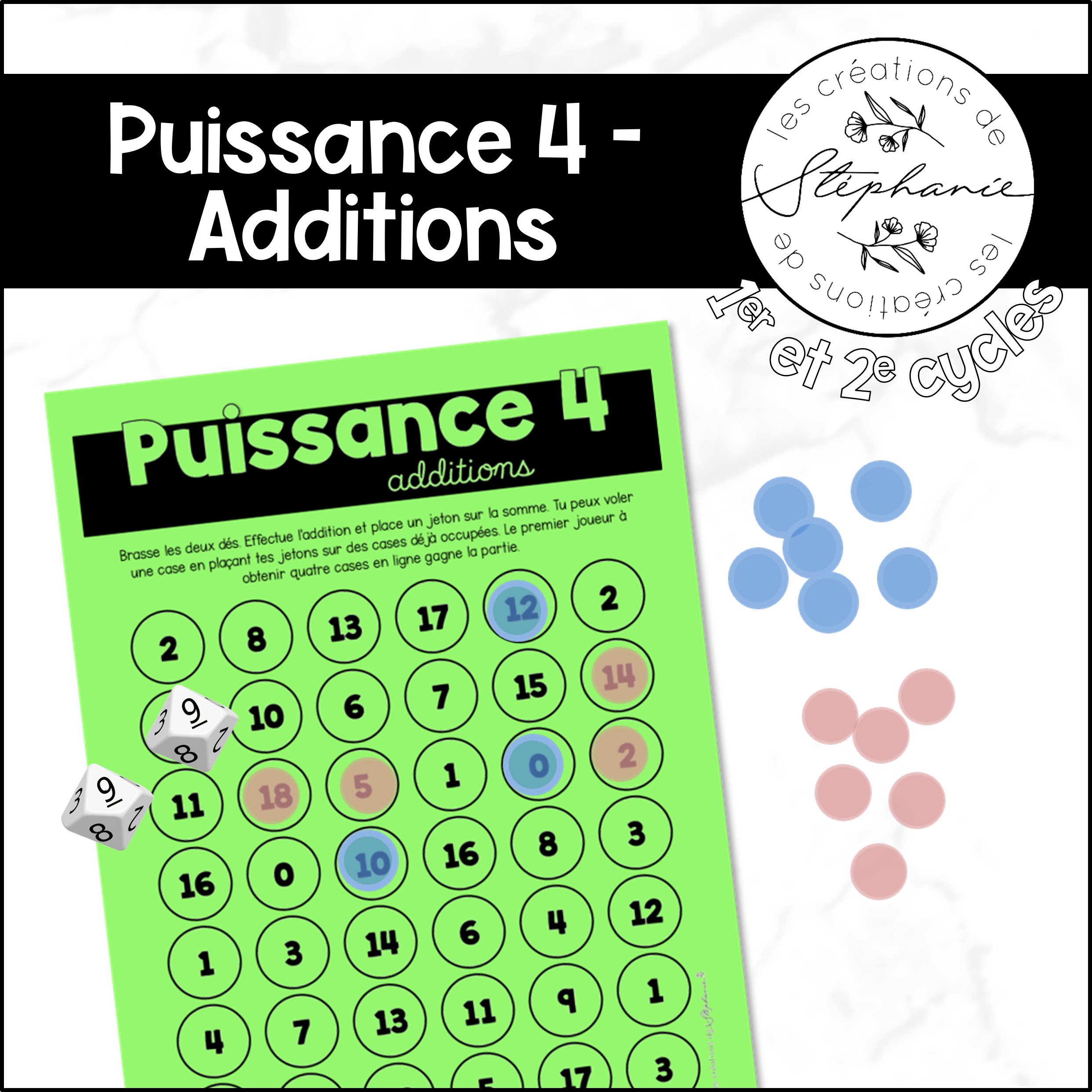 Jeu Puissance 4 - Additions